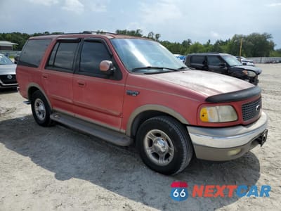 Czwarte zdjęcie samochodu z boku: 2000 FORD EXPEDITION EDDIE BAUER VIN:1FMRU17L0YLB87828 - miniatura
