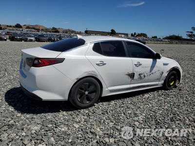 Trzecie zdjęcie samochodu z tyłu: 2016 KIA OPTIMA HYBRID VIN:KNAGM4AD1G5099563 - miniatura