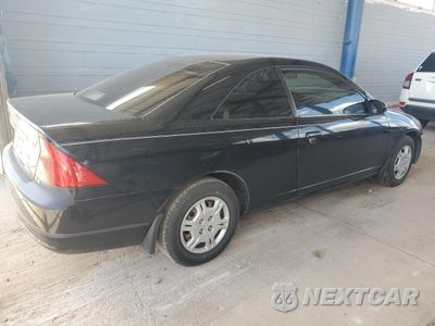 Trzecie zdjęcie samochodu z tyłu: 2002 HONDA CIVIC LX VIN:1HGEM22512L008898 - miniatura