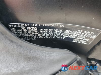 Zdjęcie 8 z 8 samochodu: 2016 SUZUKI GSX1300 RA VIN:JS1GX72B7G2100042 - miniatura