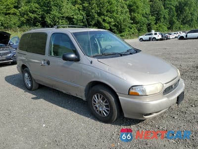 Czwarte zdjęcie samochodu z boku: 2000 NISSAN QUEST SE VIN:4N2XN11T9YD821002 - miniatura