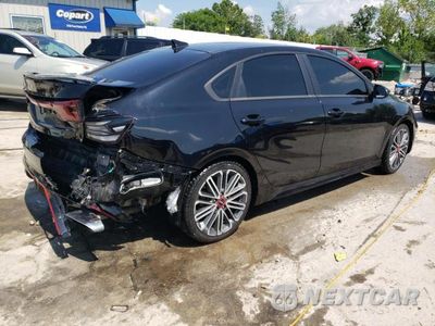 Trzecie zdjęcie samochodu z tyłu: 2022 KIA FORTE GT VIN:3KPF44AC4NE429686 - miniatura