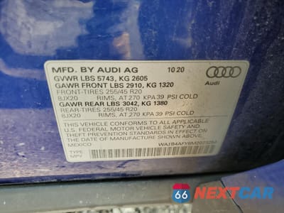 Zdjęcie 13 z 15 samochodu: 2021 AUDI SQ5 PREMIUM PLUS VIN:WA1B4AFY6M2023254 - miniatura