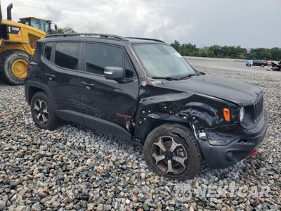 Czwarte zdjęcie samochodu z boku: 2020 JEEP RENEGADE TRAILHAWK VIN:ZACNJBC18LPM03755 - miniatura