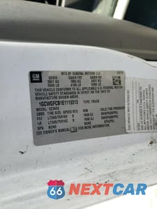 Zdjęcie 14 z 14 samochodu: 2014 CHEVROLET EXPRESS G2500 VIN:1GCWGFCB1E1119313 - miniatura