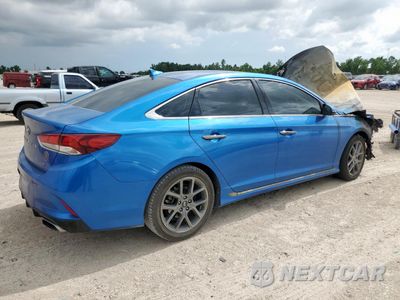 Trzecie zdjęcie samochodu z tyłu: 2018 HYUNDAI SONATA SPORT VIN:5NPE34AB4JH668523 - miniatura