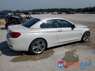 Trzecie zdjęcie samochodu z tyłu: 2019 BMW 430XI VIN:WBA4Z3C56KEC58366 - miniatura