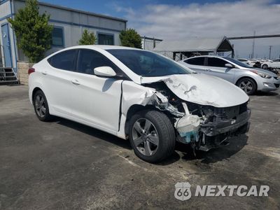 Czwarte zdjęcie samochodu z boku: 2013 HYUNDAI ELANTRA GLS VIN:5NPDH4AE5DH450571 - miniatura