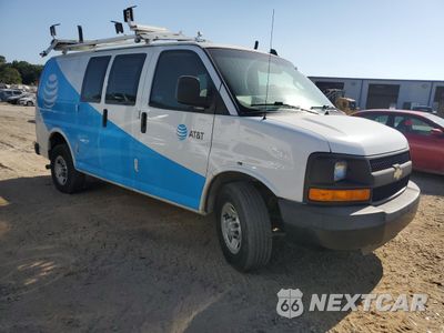 Czwarte zdjęcie samochodu z boku: 2016 CHEVROLET EXPRESS G2500 VIN:1GCWGAFF1G1200297 - miniatura