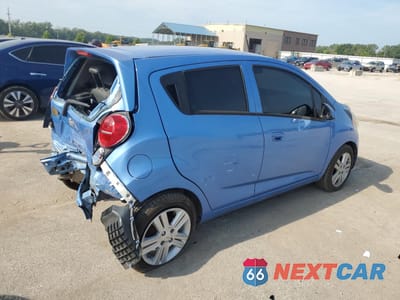 Trzecie zdjęcie samochodu z tyłu: 2014 CHEVROLET SPARK LS VIN:KL8CB6S93EC455820 - miniatura
