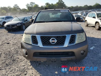 Piąte zdjęcie samochodu w środku: 2008 NISSAN PATHFINDER S VIN:5N1AR18U78C628523 - miniatura