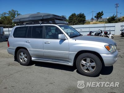 Czwarte zdjęcie samochodu z boku: 2006 LEXUS LX 470 VIN:JTJHT00W964014704 - miniatura