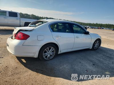 Trzecie zdjęcie samochodu z tyłu: 2013 INFINITI G37 BASE VIN:JN1CV6AP1DM718316 - miniatura