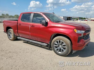 Czwarte zdjęcie samochodu z boku: 2024 CHEVROLET SILVERADO C1500 RST VIN:1GCPADE87RZ222478 - miniatura