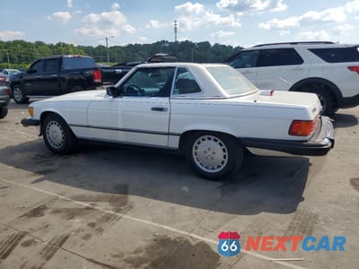 Drugie zdjęcie samochodu z przodu: 1987 MERCEDES-BENZ 560 SL VIN:WDBBA48D2HA056238 - miniatura