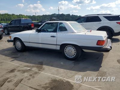 Drugie zdjęcie samochodu z przodu: 1987 MERCEDES-BENZ 560 SL VIN:WDBBA48D2HA056238 - miniatura