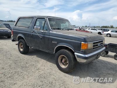 Czwarte zdjęcie samochodu z boku: 1990 FORD BRONCO U100 VIN:1FMEU15N0LLA32174 - miniatura