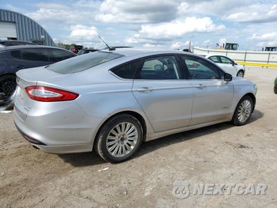 Trzecie zdjęcie samochodu z tyłu: 2013 FORD FUSION SE HYBRID VIN:3FA6P0LU5DR229726 - miniatura