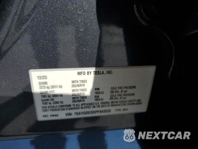 Zdjęcie 13 z 15 samochodu: 2023 TESLA MODEL Y VIN:7SAYGDEDXPF949555 - miniatura