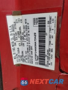 Zdjęcie 12 z 14 samochodu: 1995 FORD F150 VIN:1FTEF14HXSNA75420 - miniatura