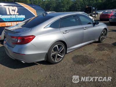 Trzecie zdjęcie samochodu z tyłu: 2021 HONDA ACCORD SPORT VIN:1HGCV2F32MA022580 - miniatura