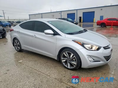 Czwarte zdjęcie samochodu z boku: 2015 HYUNDAI ELANTRA LIMITED VIN:KMHDH4AE7FU285613 - miniatura