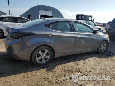 Trzecie zdjęcie samochodu z tyłu: 2012 HYUNDAI ELANTRA GLS VIN:5NPDH4AE8CH077007 - miniatura