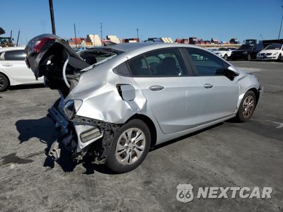 Trzecie zdjęcie samochodu z tyłu: 2019 CHEVROLET CRUZE VIN:1G1BJ5SM8K7106508 - miniatura