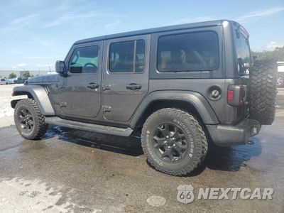 Drugie zdjęcie samochodu z przodu: 2021 JEEP WRANGLER UNLIMITED SPORT VIN:1C4HJXDN6MW508202 - miniatura