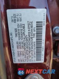 Zdjęcie 13 z 13 samochodu: 2016 ACURA RDX ADVANCE VIN:5J8TB4H77GL005478 - miniatura