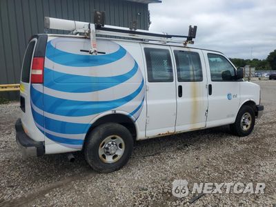 Trzecie zdjęcie samochodu z tyłu: 2014 CHEVROLET EXPRESS G2500 VIN:1GCWGFCAXE1158568 - miniatura