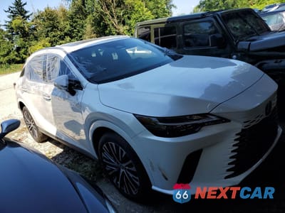Czwarte zdjęcie samochodu z boku: 2024 LEXUS RX 350H BASE VIN:2T2BBMCA1RC029309 - miniatura