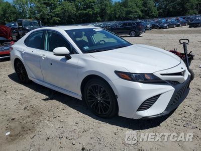 Czwarte zdjęcie samochodu z boku: 2019 TOYOTA CAMRY L VIN:4T1B11HK0KU755951 - miniatura