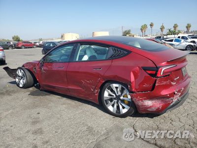 Drugie zdjęcie samochodu z przodu: 2024 TESLA MODEL 3 VIN:5YJ3E1EB7RF811792 - miniatura
