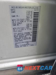 Zdjęcie 13 z 15 samochodu: 2024 NISSAN MURANO SL VIN:5N1AZ2CJ7RC108374 - miniatura