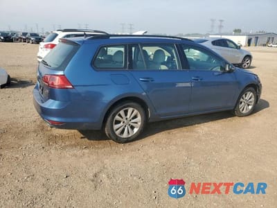 Trzecie zdjęcie samochodu z tyłu: 2017 VOLKSWAGEN GOLF SPORTWAGEN S VIN:3VW017AU8HM508052 - miniatura