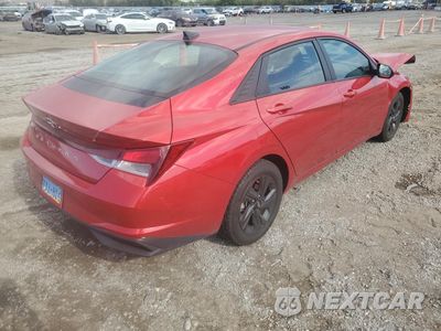 Trzecie zdjęcie samochodu z tyłu: 2021 HYUNDAI ELANTRA SEL VIN:5NPLM4AG1MH042660 - miniatura