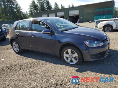Czwarte zdjęcie samochodu z boku: 2017 VOLKSWAGEN GOLF S VIN:3VW117AU6HM068093 - miniatura