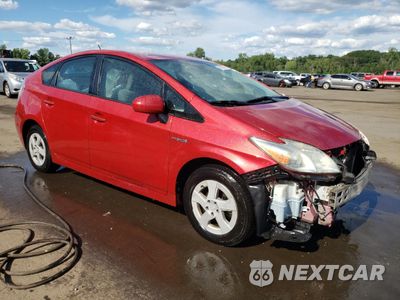 Czwarte zdjęcie samochodu z boku: 2010 TOYOTA PRIUS VIN:JTDKN3DU1A1081689 - miniatura