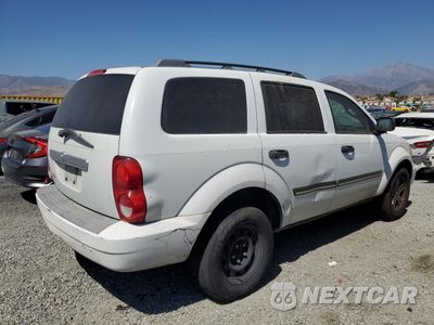 Trzecie zdjęcie samochodu z tyłu: 2007 DODGE DURANGO SLT VIN:1D8HD48N17F512146 - miniatura