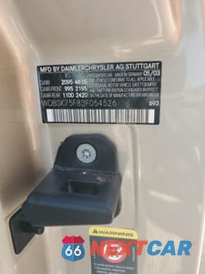 Zdjęcie 12 z 14 samochodu: 2003 MERCEDES-BENZ SL 500R VIN:WDBSK75F83F054526 - miniatura