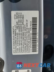 Zdjęcie 12 z 15 samochodu: 2024 HONDA RIDGELINE RTL VIN:5FPYK3F50RB031322 - miniatura