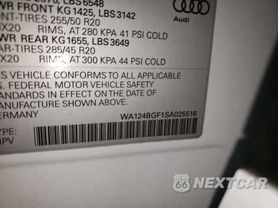 Zdjęcie 12 z 12 samochodu: 2025 AUDI Q6 E-TRON PREMIUM PLUS VIN:WA124BGF1SA025516 - miniatura