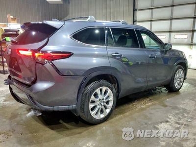 Trzecie zdjęcie samochodu z tyłu: 2023 TOYOTA HIGHLANDER L VIN:5TDKDRBH1PS016509 - miniatura