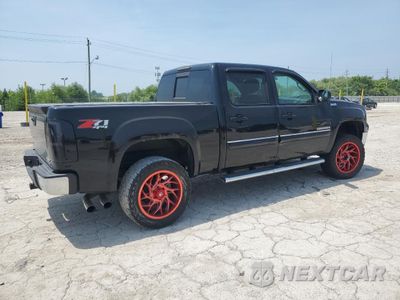 Trzecie zdjęcie samochodu z tyłu: 2010 GMC SIERRA K1500 SLT VIN:3GTRKWE30AG289482 - miniatura