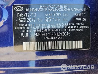 Zdjęcie 12 z 14 samochodu: 2013 HYUNDAI ELANTRA GLS VIN:5NPDH4AE9DH293045 - miniatura