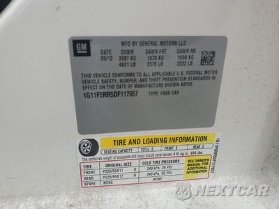Zdjęcie 12 z 14 samochodu: 2013 CHEVROLET MALIBU 2LT VIN:1G11F5RR5DF117957 - miniatura