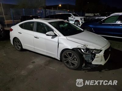 Czwarte zdjęcie samochodu z boku: 2017 HYUNDAI ELANTRA SE VIN:5NPD84LF0HH088418 - miniatura