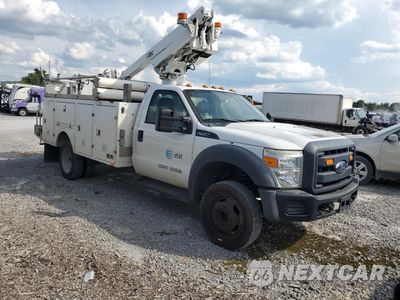 Czwarte zdjęcie samochodu z boku: 2015 FORD F450 SUPER DUTY VIN:1FDUF4GY1FEC93403 - miniatura