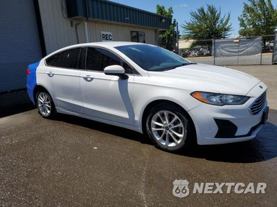 Czwarte zdjęcie samochodu z boku: 2020 FORD FUSION SE VIN:3FA6P0LU9LR262727 - miniatura